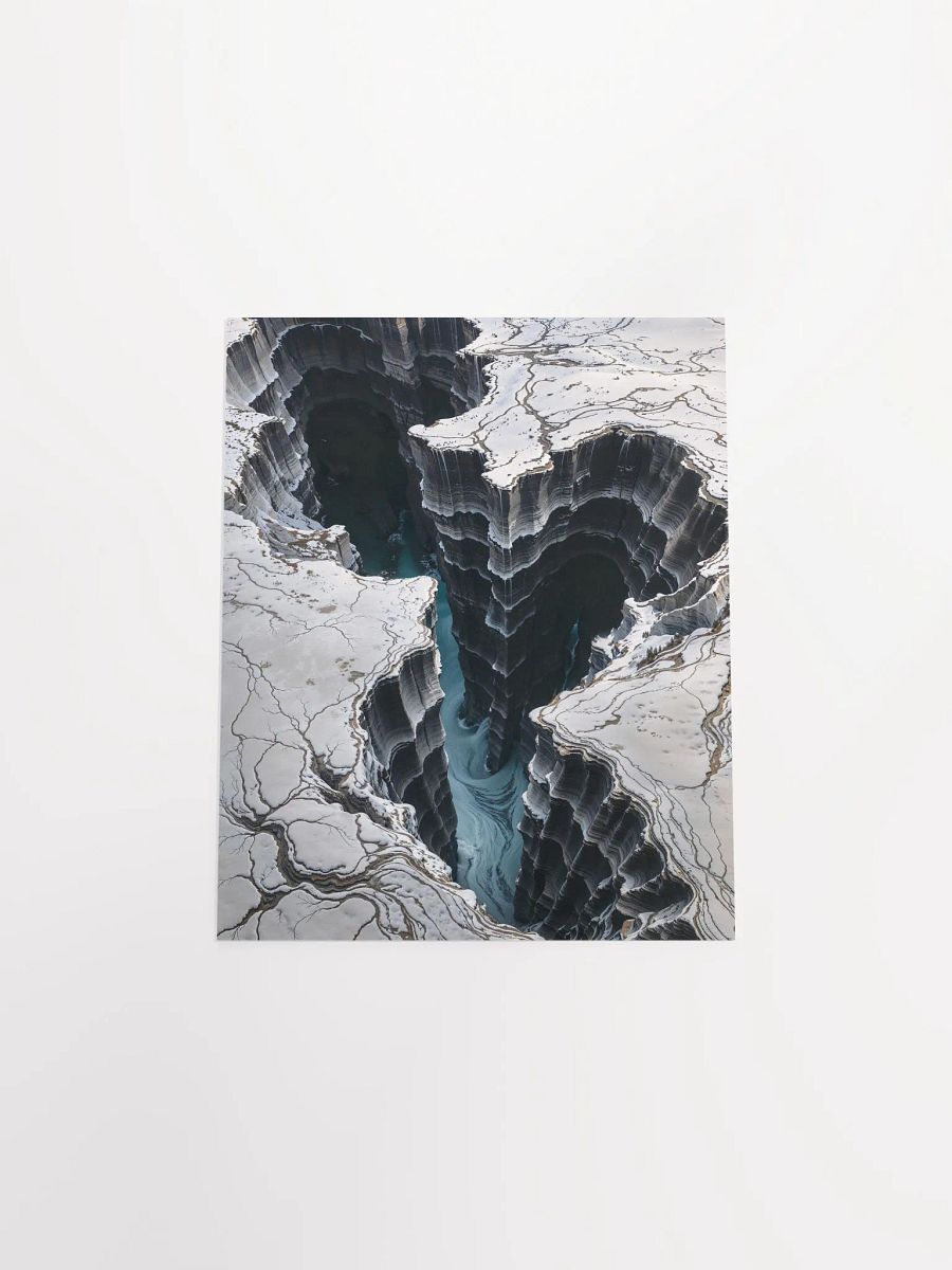 Frozen Abyss Matte Poster product image (26)
