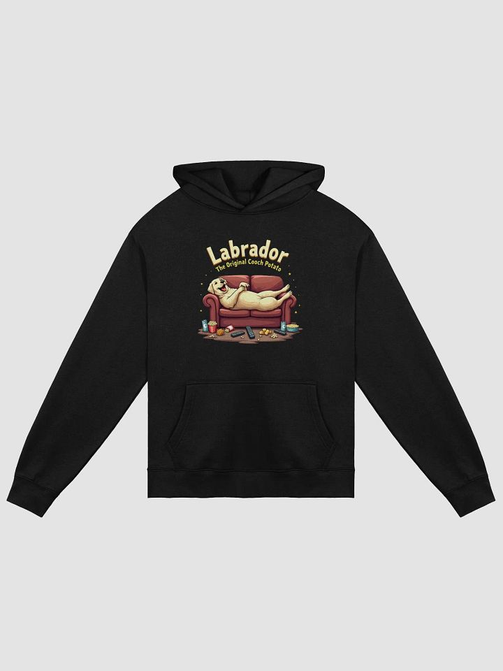 Labrador: The Original Couch Potato - Unleash the Laughter with This Hilarious Hoodie Design product image (1)