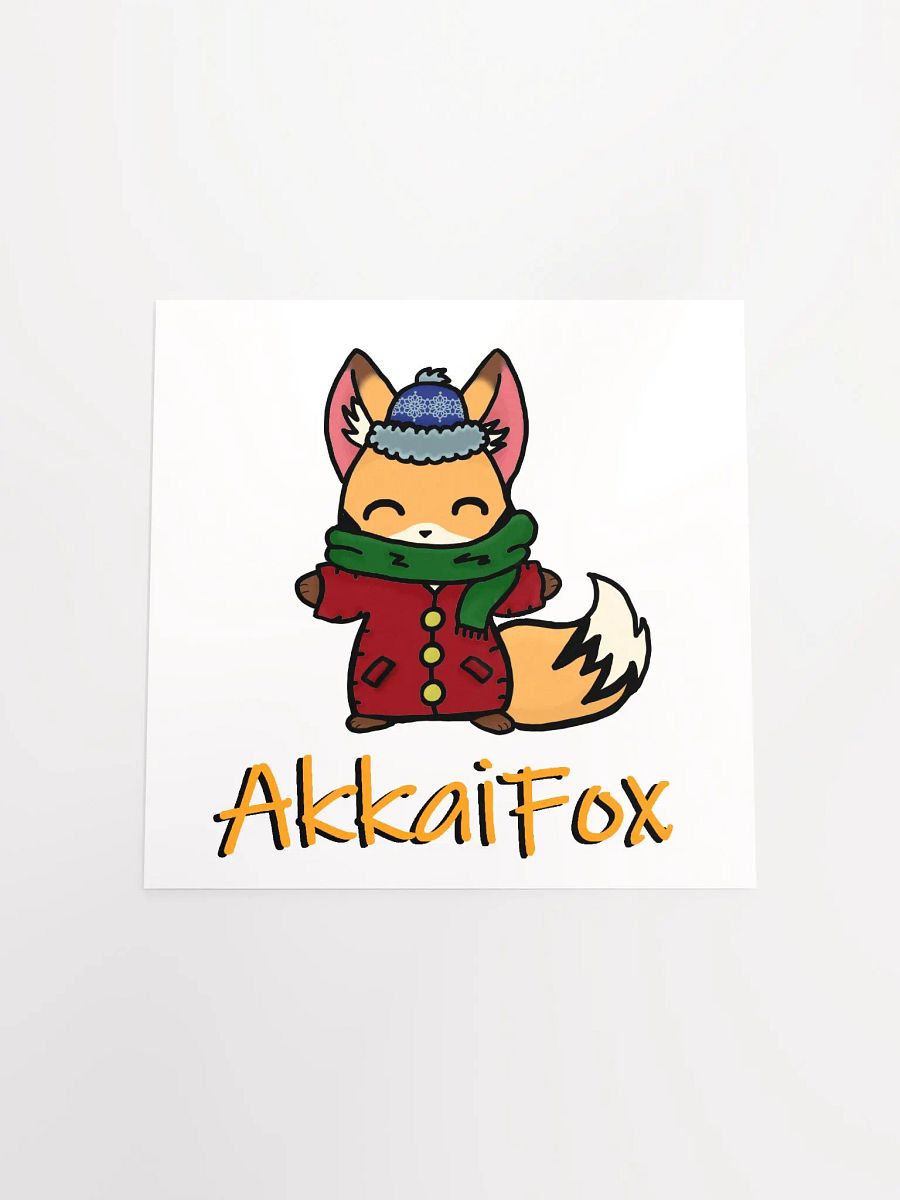 Fox Winter Poster product image (4)