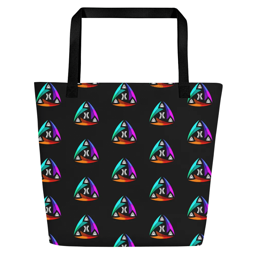 PriismX Patterned Black Tote product image (1)