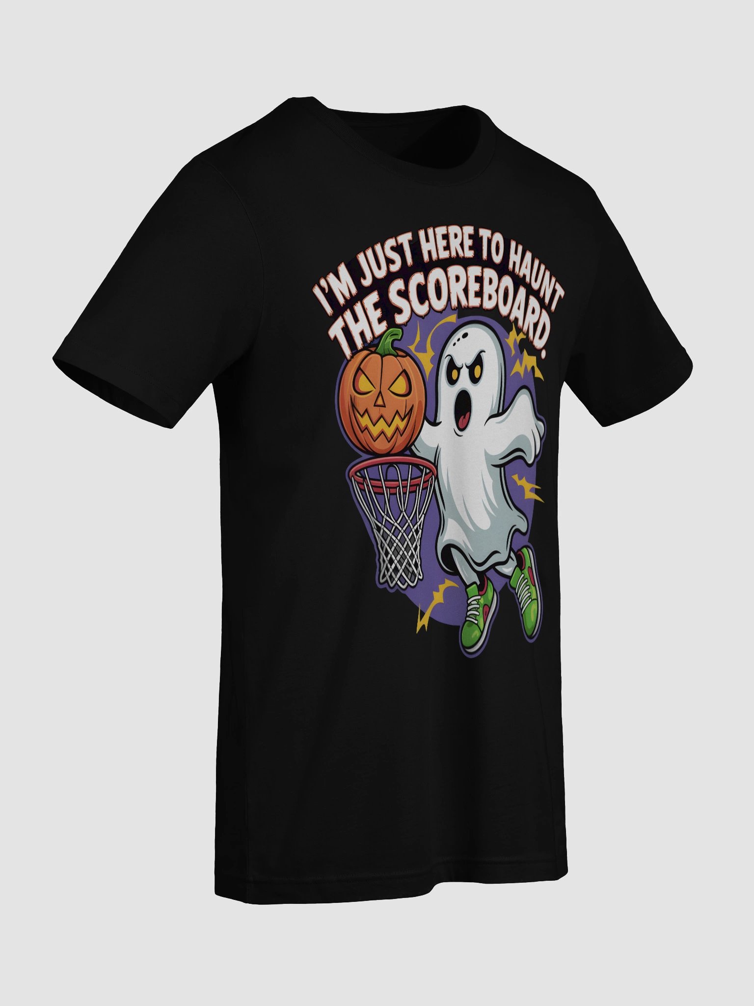 Ghost Dunker Basketball Tee product image (77)