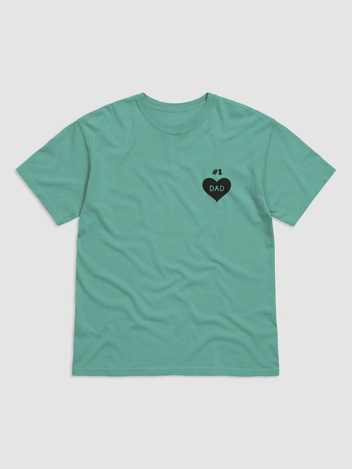 Number One Dad Heart T-Shirt product image (2)