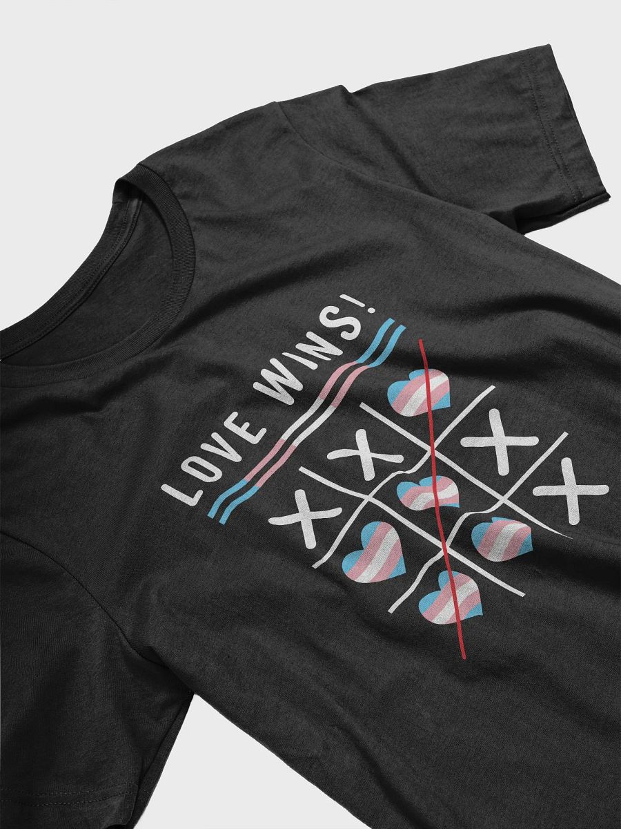 Tic Tac Toe Love Wins LGBTQ Transgender Pride T-Shirt product image (3)