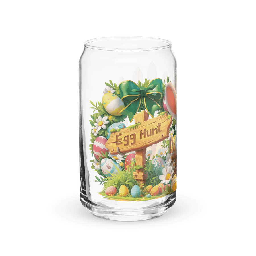 Easter Bunny Can-Shaped Glass product image (8)