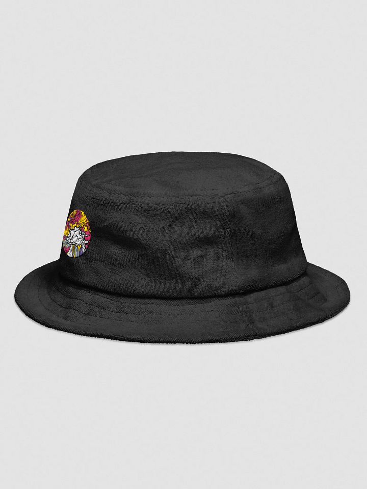 Ripple Effect Terry Bucket Hat - Wave at Sunset product image (8)