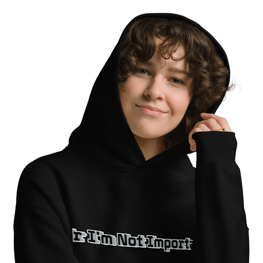 Unisex Premium Oversized Hoodie - Mr I'm Not Important product image (10)