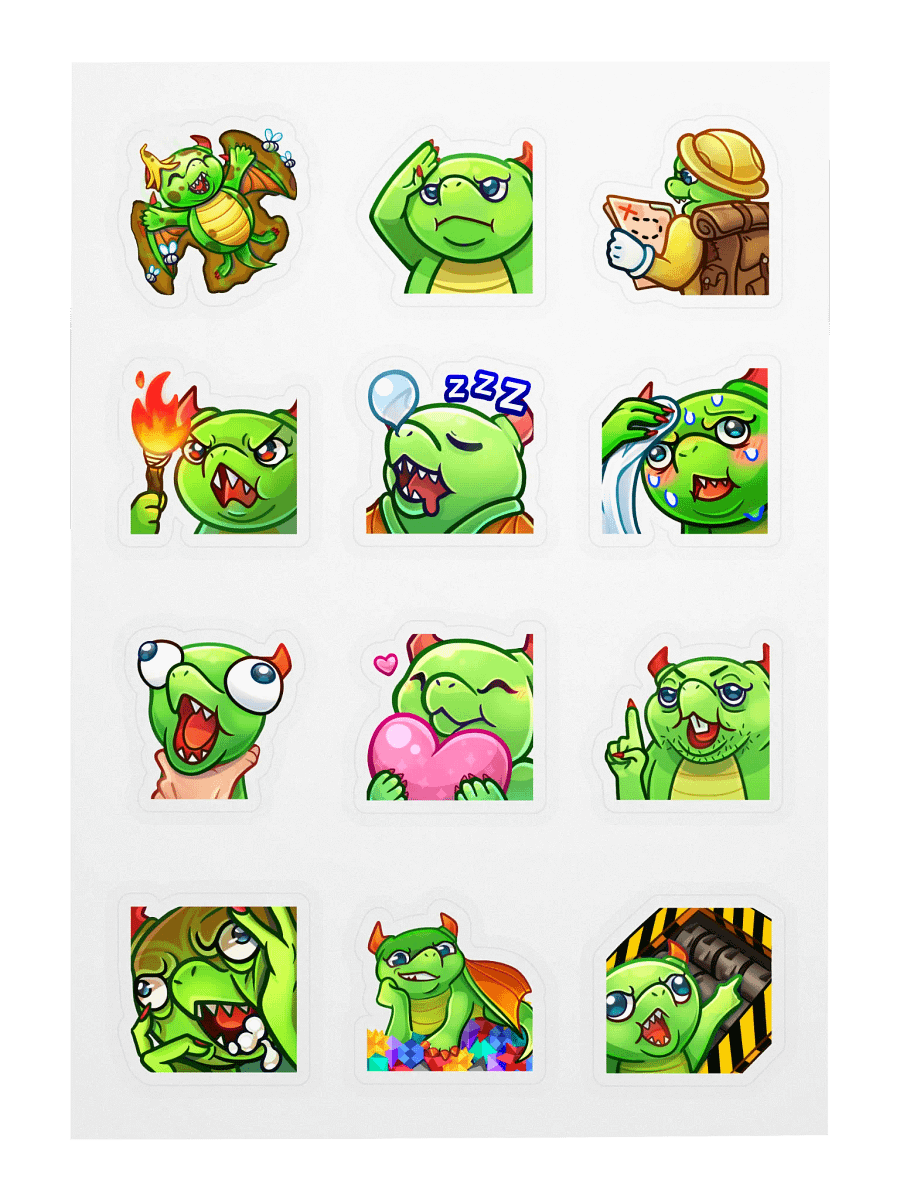 StickerDaSheet Emote pack 2 product image (3)