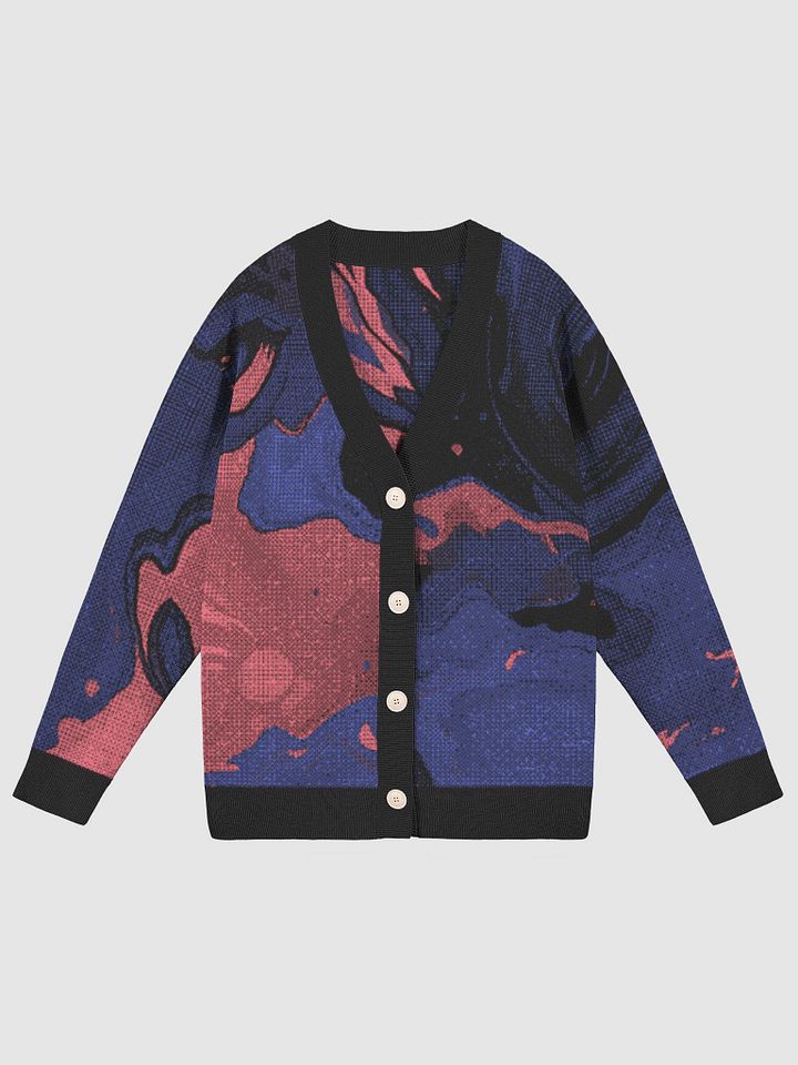 Swanky Waves Knitted Cardigan product image (2)