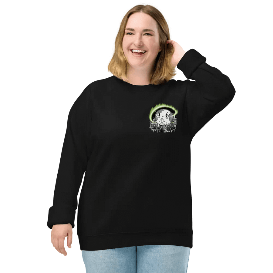 Save Me SOL'S Unisex Organic Raglan Sweatshirt | Sustainable Comfort with a Message product image (3)