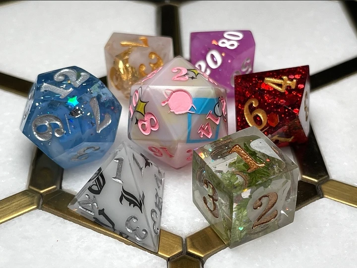 Eras Myxtery (Kaelyn's Version) 7PC Dice Set product image (1)