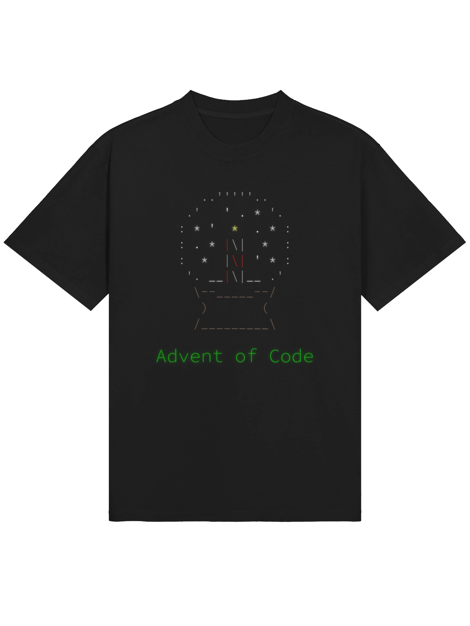 Advent of Code 2025 - Oversized T-Shirt product image (1)