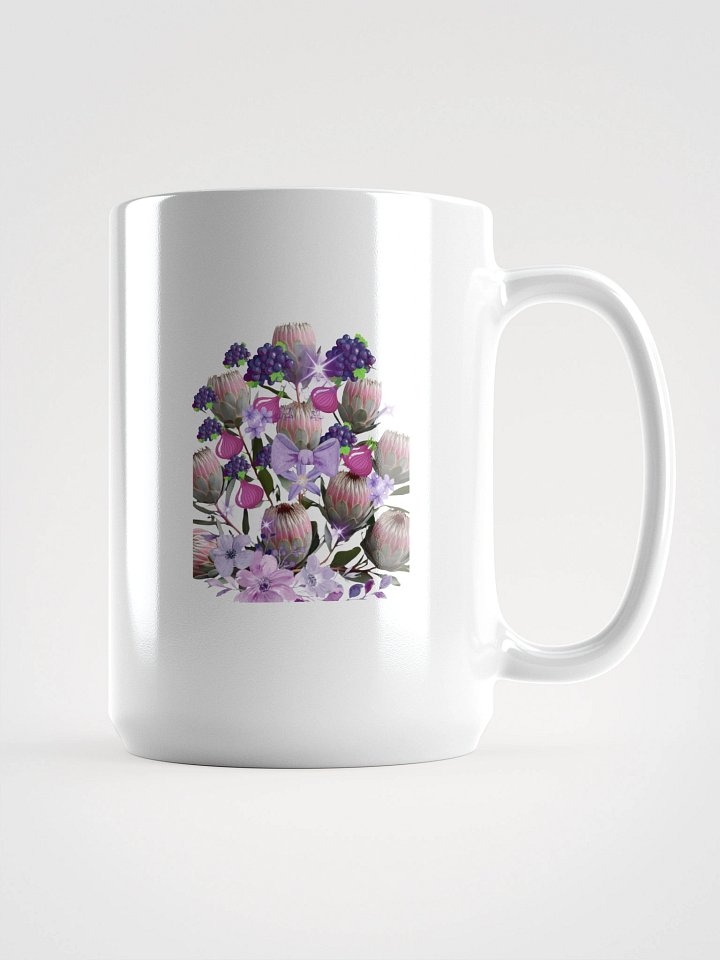 Elegant Purple Floral Bouquet – Protea, Berries & Bow Design product image (1)