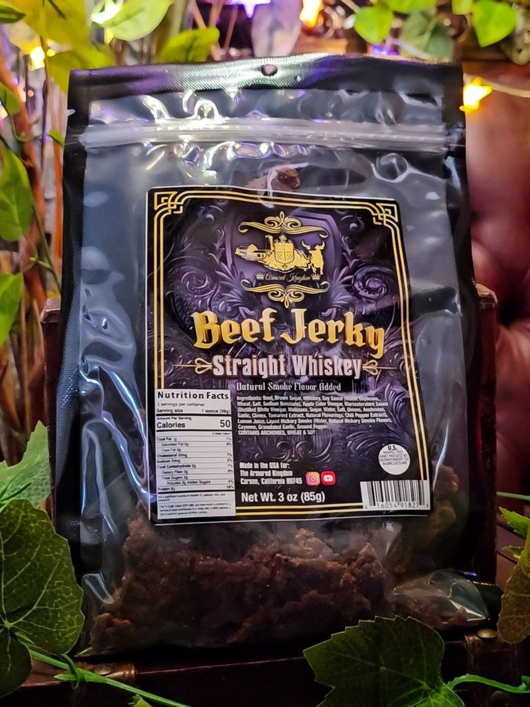 The Armored Kingdom Straight Whiskey Jerky product image (5)