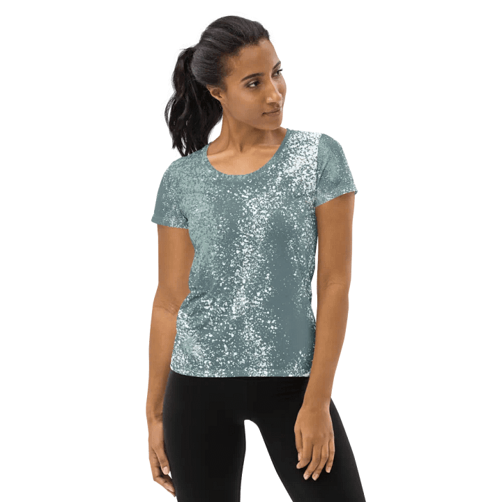 Customizable All-Over Print Women's Athletic Tee product image (1)