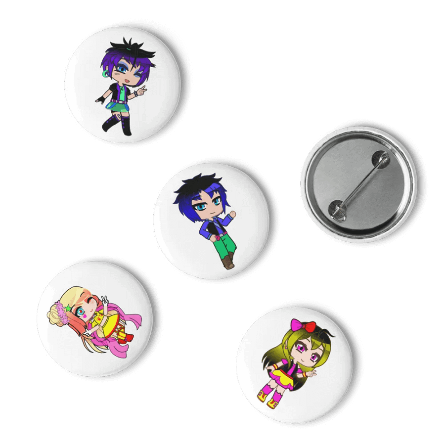 The Midnight Rockers button set 1 product image (15)