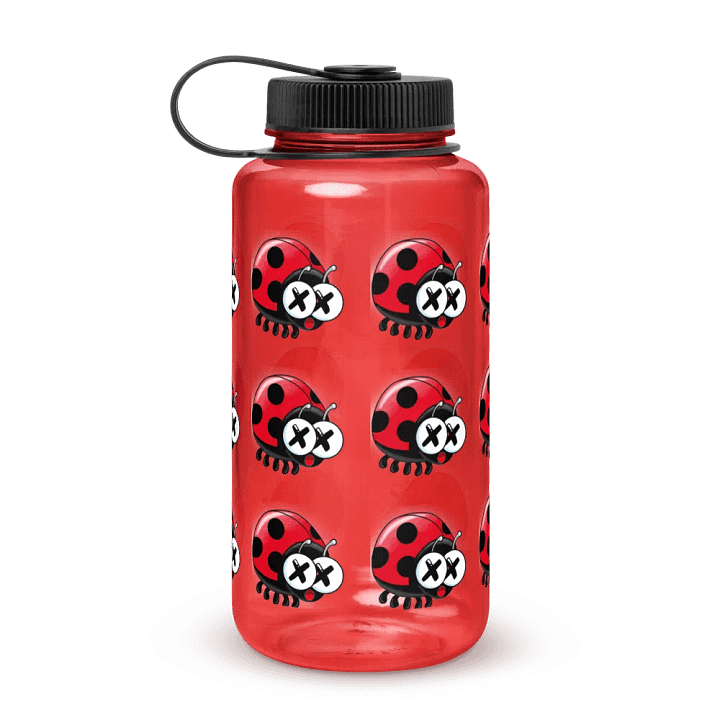 Ladybug Sees You Getting Dehydrated Wide Mouth Water Bottle product image (1)