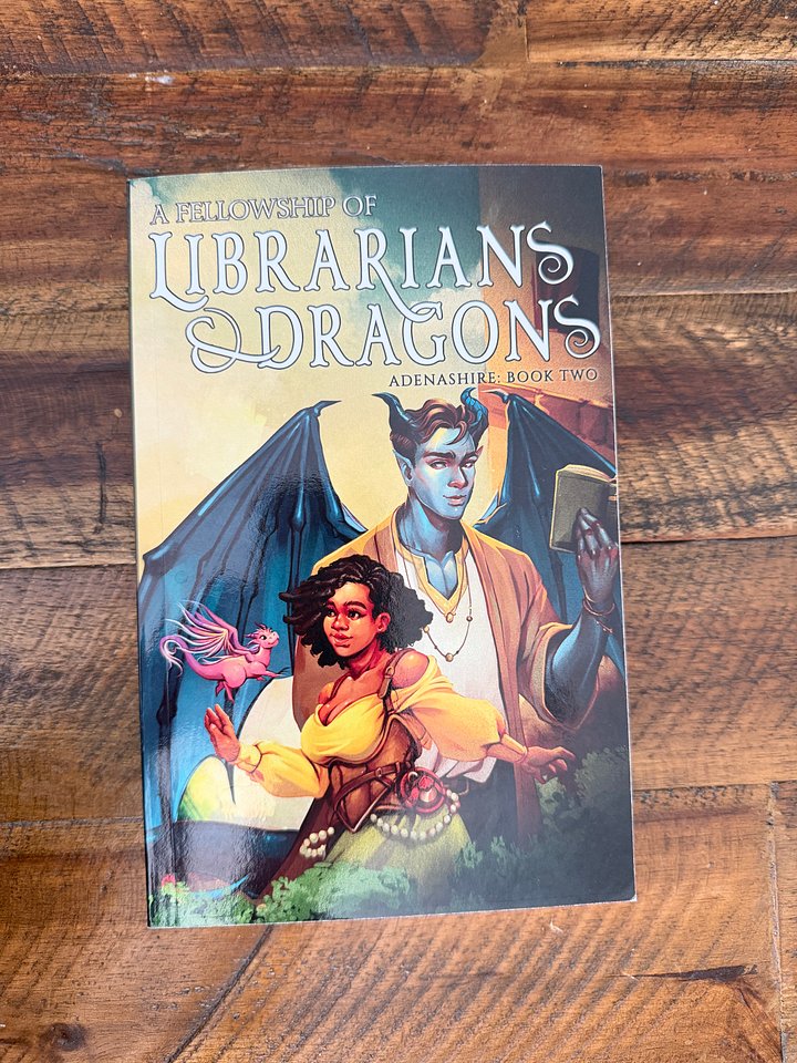 Unsigned Copy of A Fellowship of Librarians & Dragons product image (2)