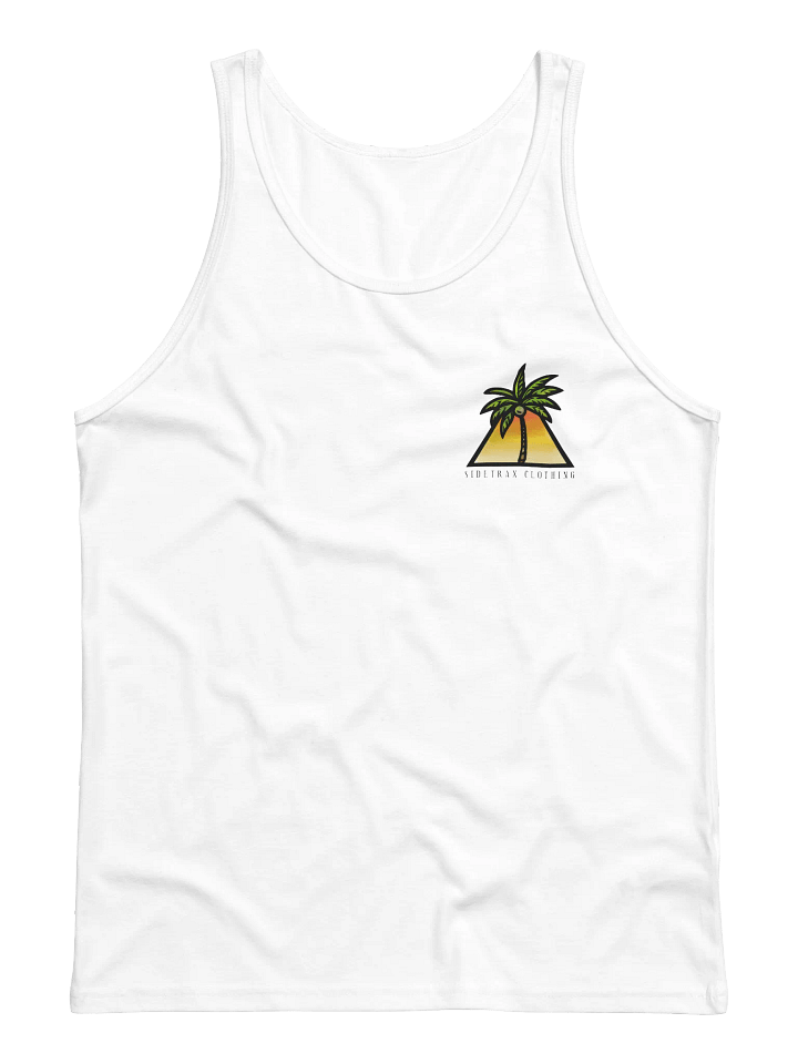 Sunset. Sand. Chill Canvas Tank Top product image (1)