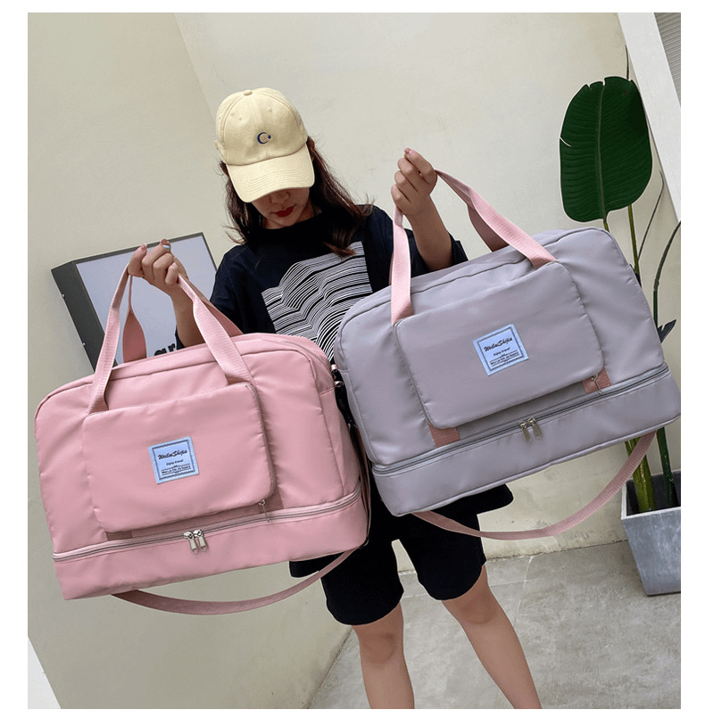 Foldable Travel Duffel Bags Sports Gym Tote Bag Women product image (6)