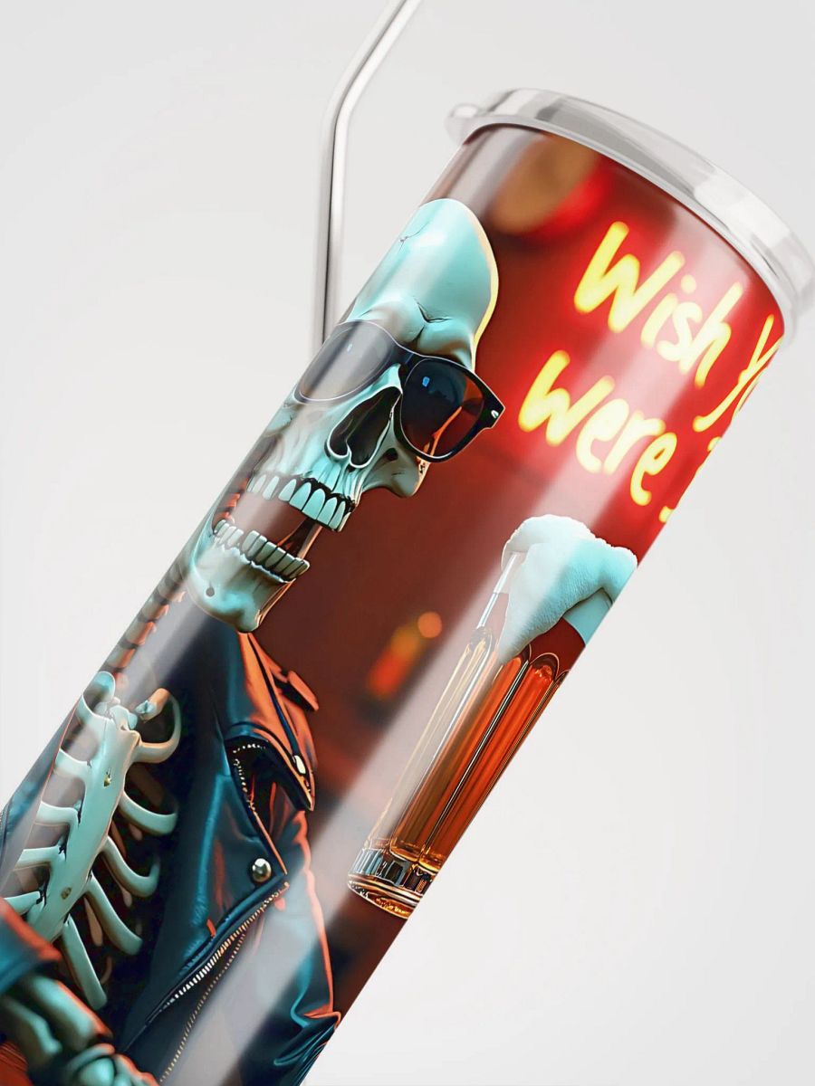 Skeleton Cheers Stainless Steel Tumbler product image (4)