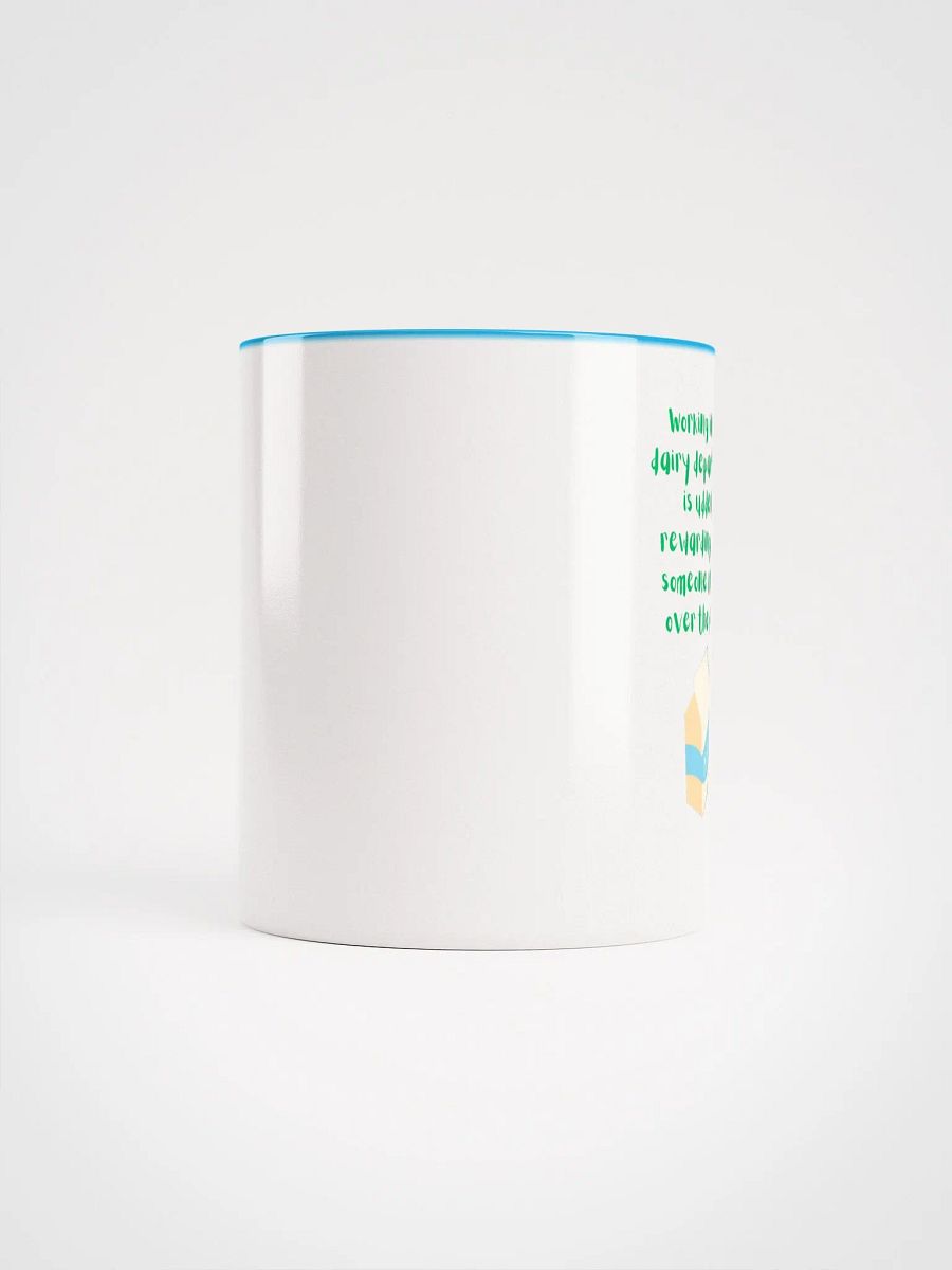 Working in the Dairy Dept Mug: A Colorful Surprise product image (5)