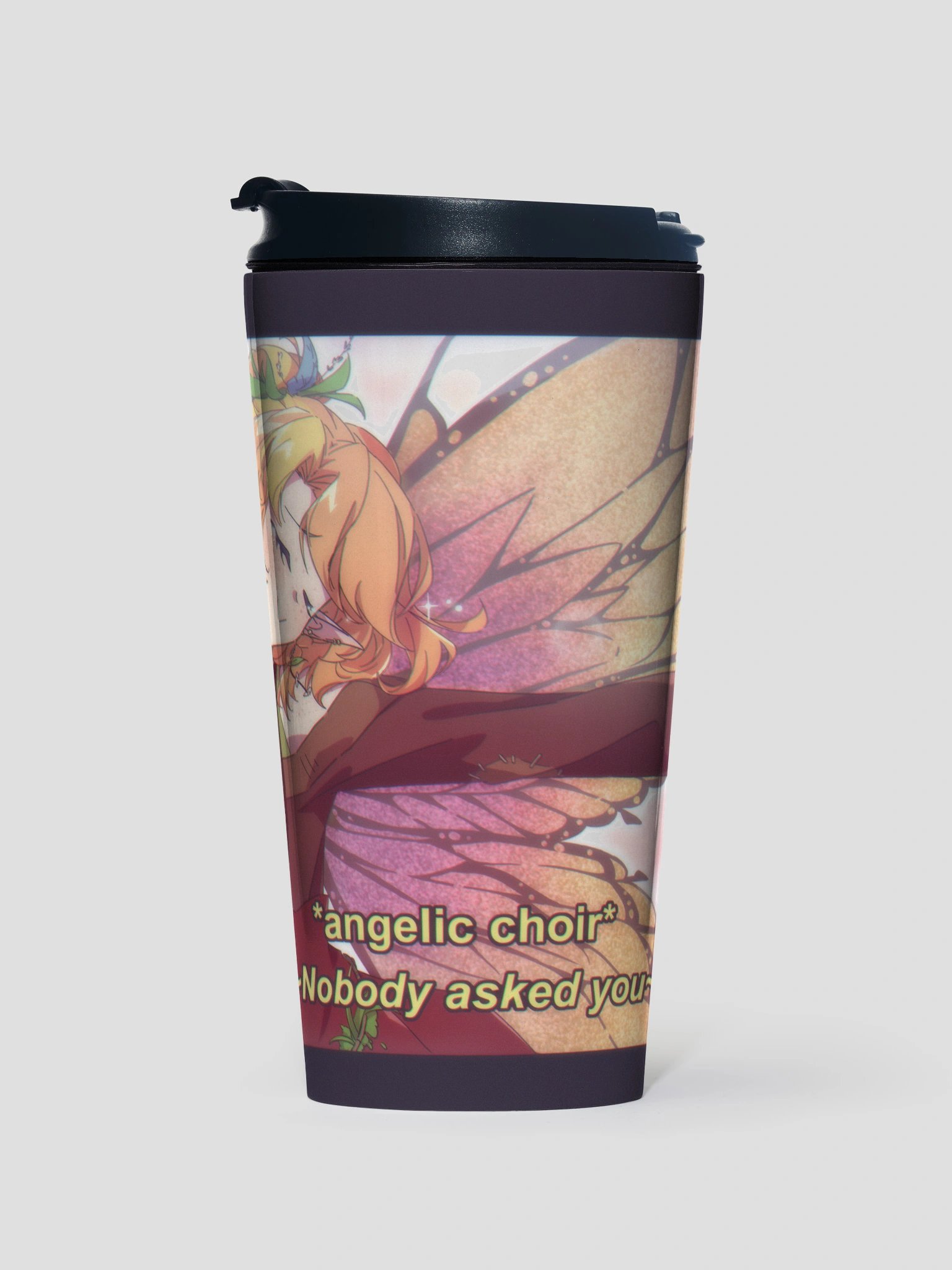 "Nobody asked you" Travel Mug product image (1)