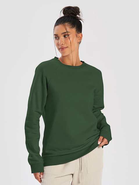 Photo showing SOL'S Unisex Organic Raglan Sweatshirt