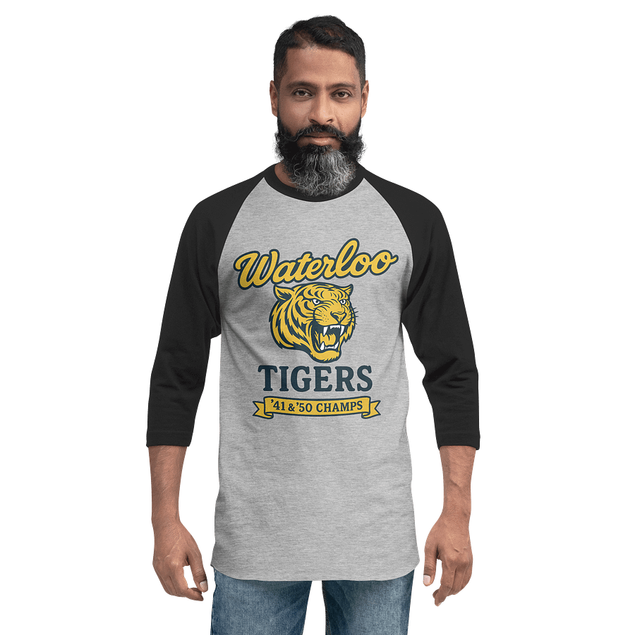 Waterloo Tigers 3/4 Legacy Tee product image (2)