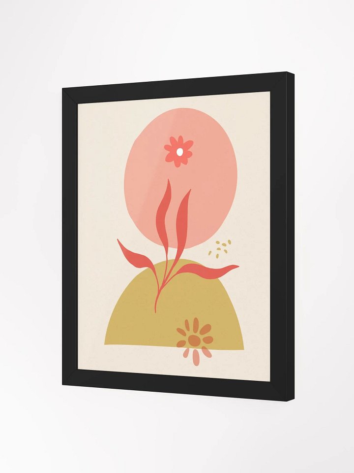 Eco-Friendly Ayous Wood Framed Matte Poster product image (28)