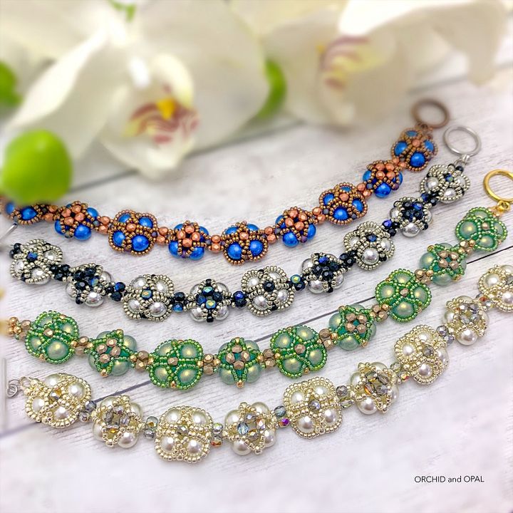 Digital Beading Pattern – South Seas Pearl and Seed Bead Bracelet product image (2)