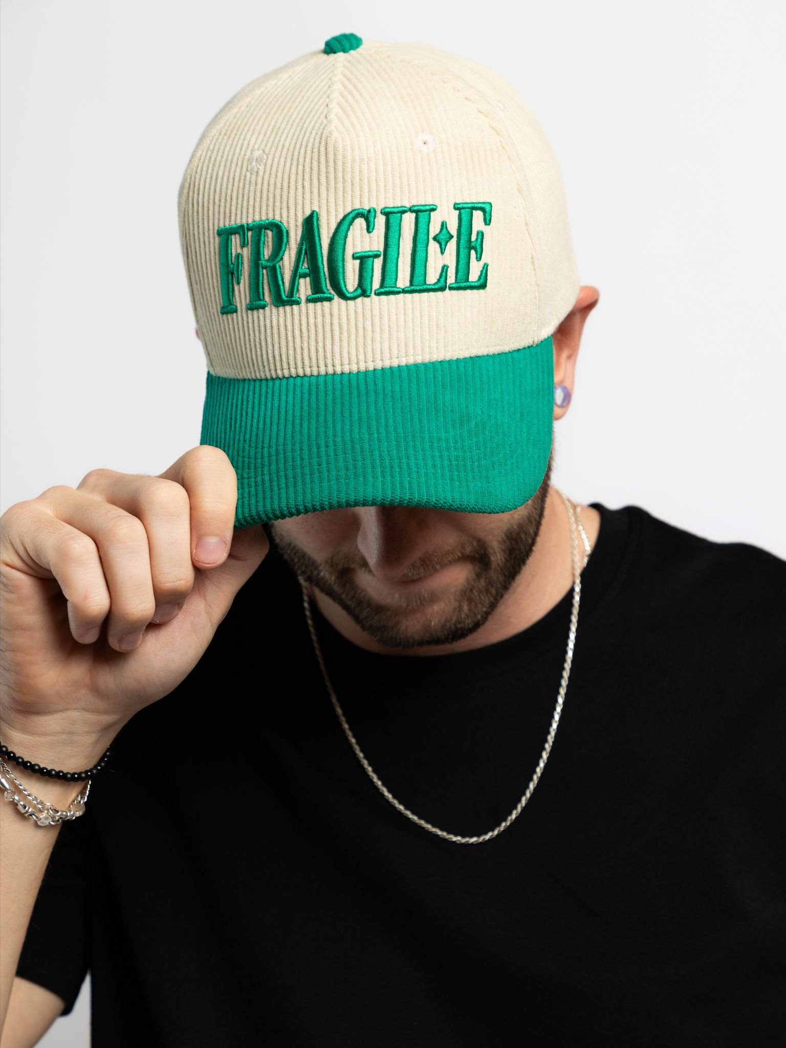 Fragile Corduroy A-Frame Hat product image (2)