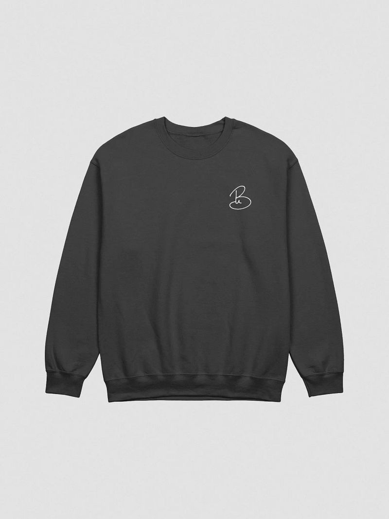 Blu Signature Logo Embroidered Sweatshirt