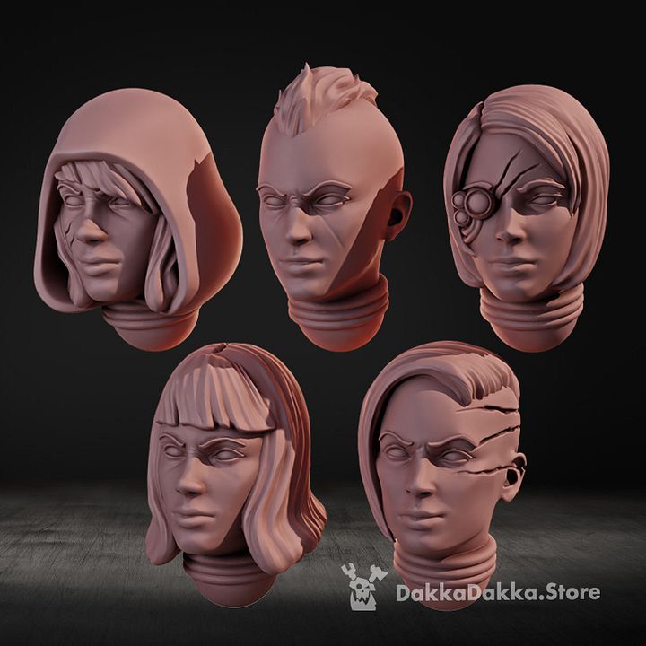 War Sisters Heads product image (2)