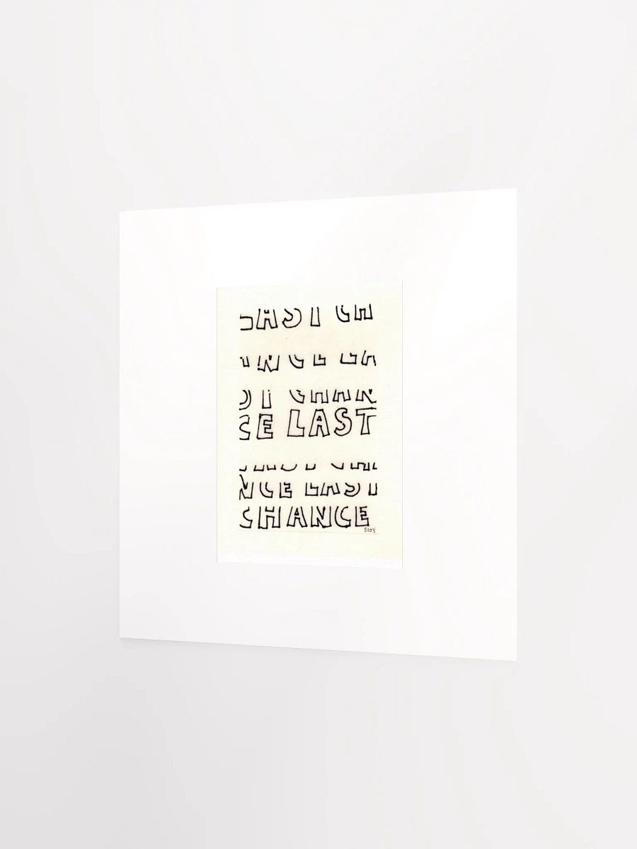 last chance panel card print product image (2)