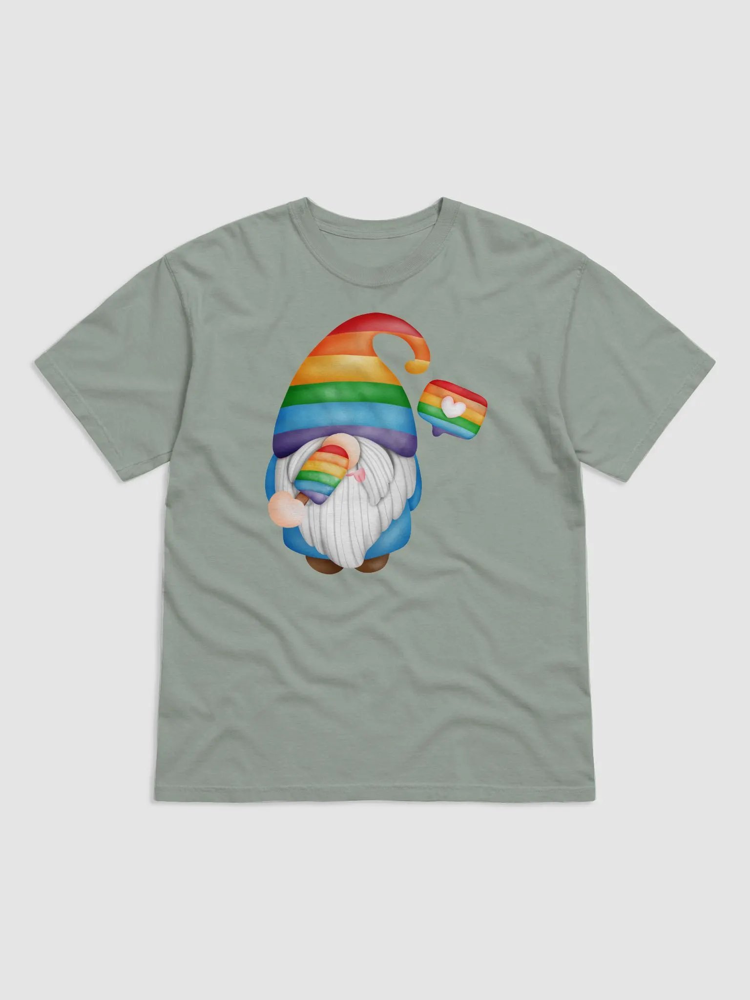 Rainbow Gnome T product image (6)