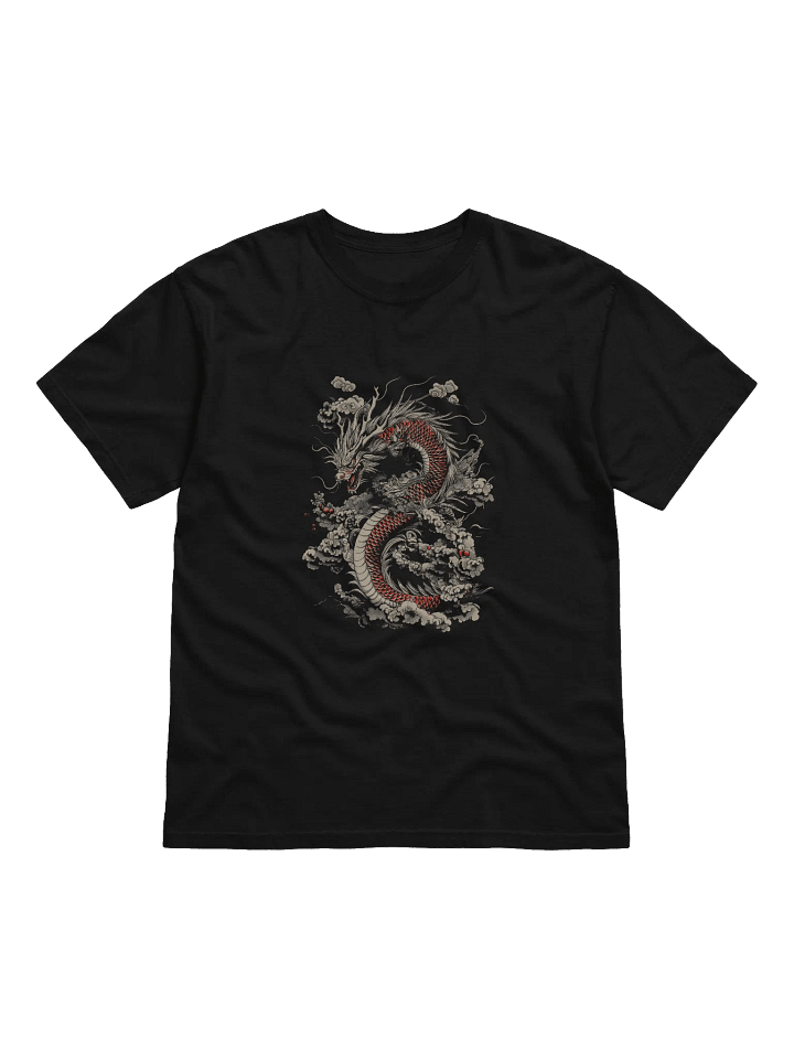 Dragon Art T-Shirt, Mythical Creature Graphic Tee product image (1)