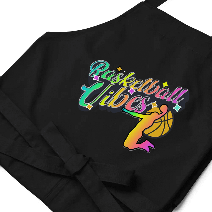 Basketball Vibes Rainbow Apron product image (2)