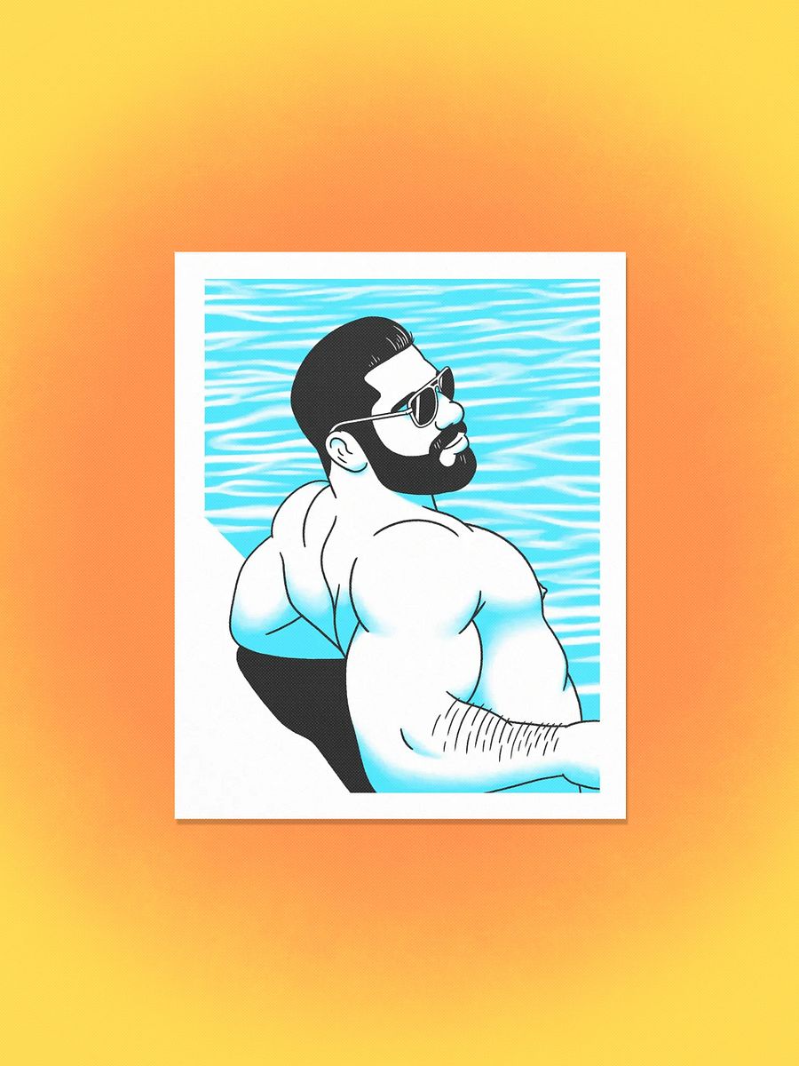 Poolside 8x10 Print product image (1)
