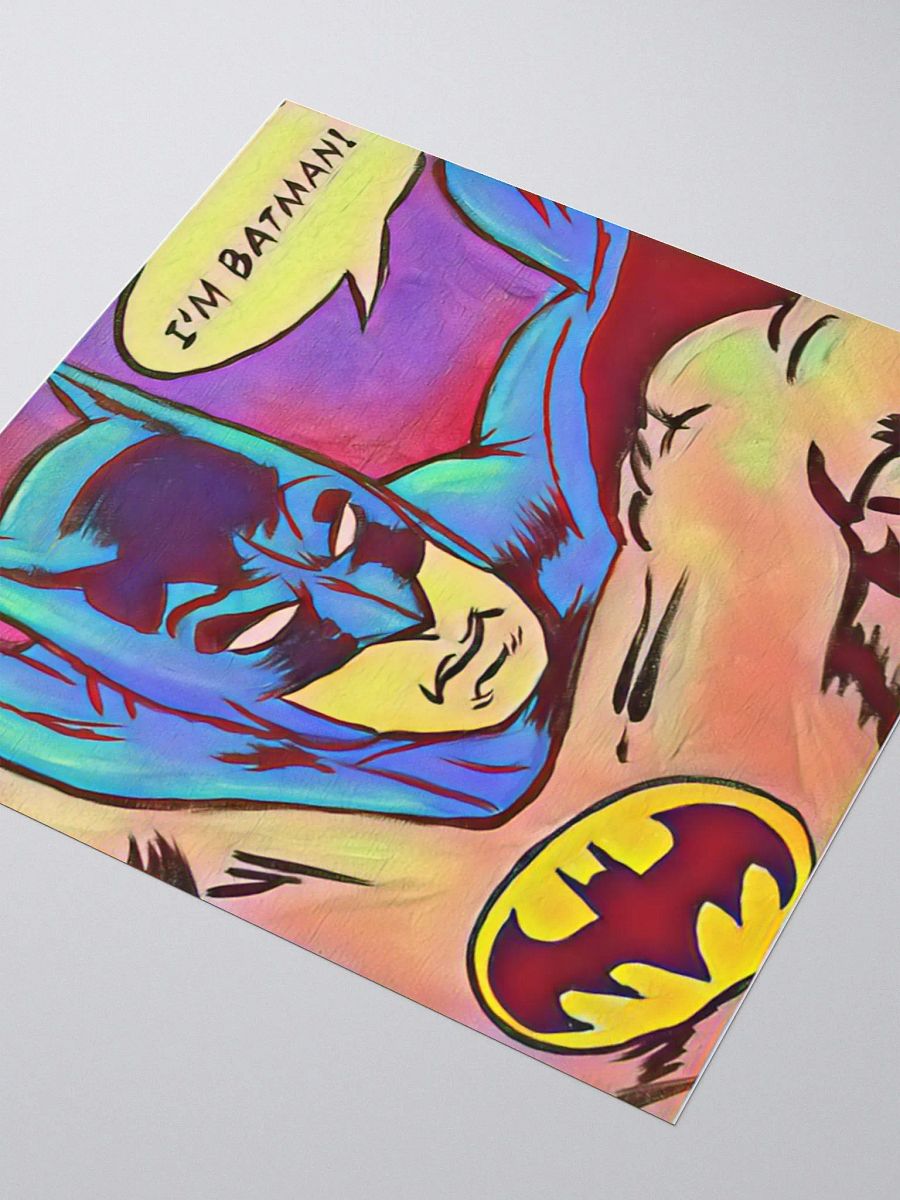 I'm Bat Guy Kiss Cut Stickers product image (7)