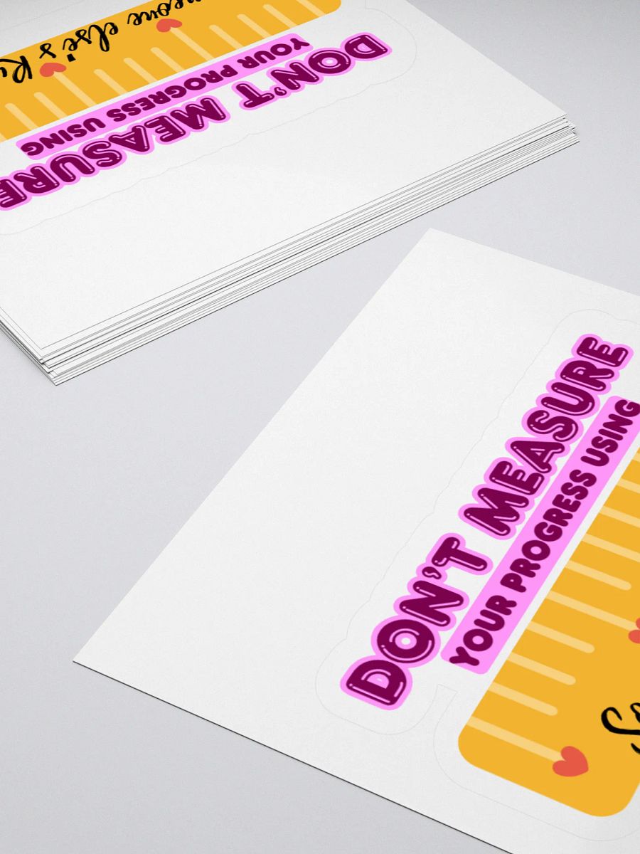 Don't measure your progress using someone else's ruler product image (7)