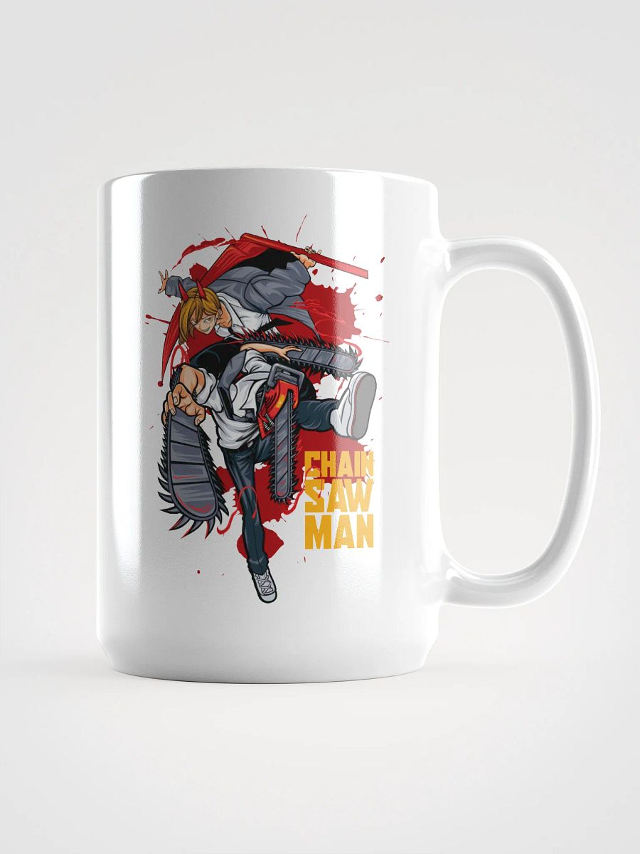 Dynamic Duo - Power & Denji Design Mug | Chainsaw Man Anime product image (1)