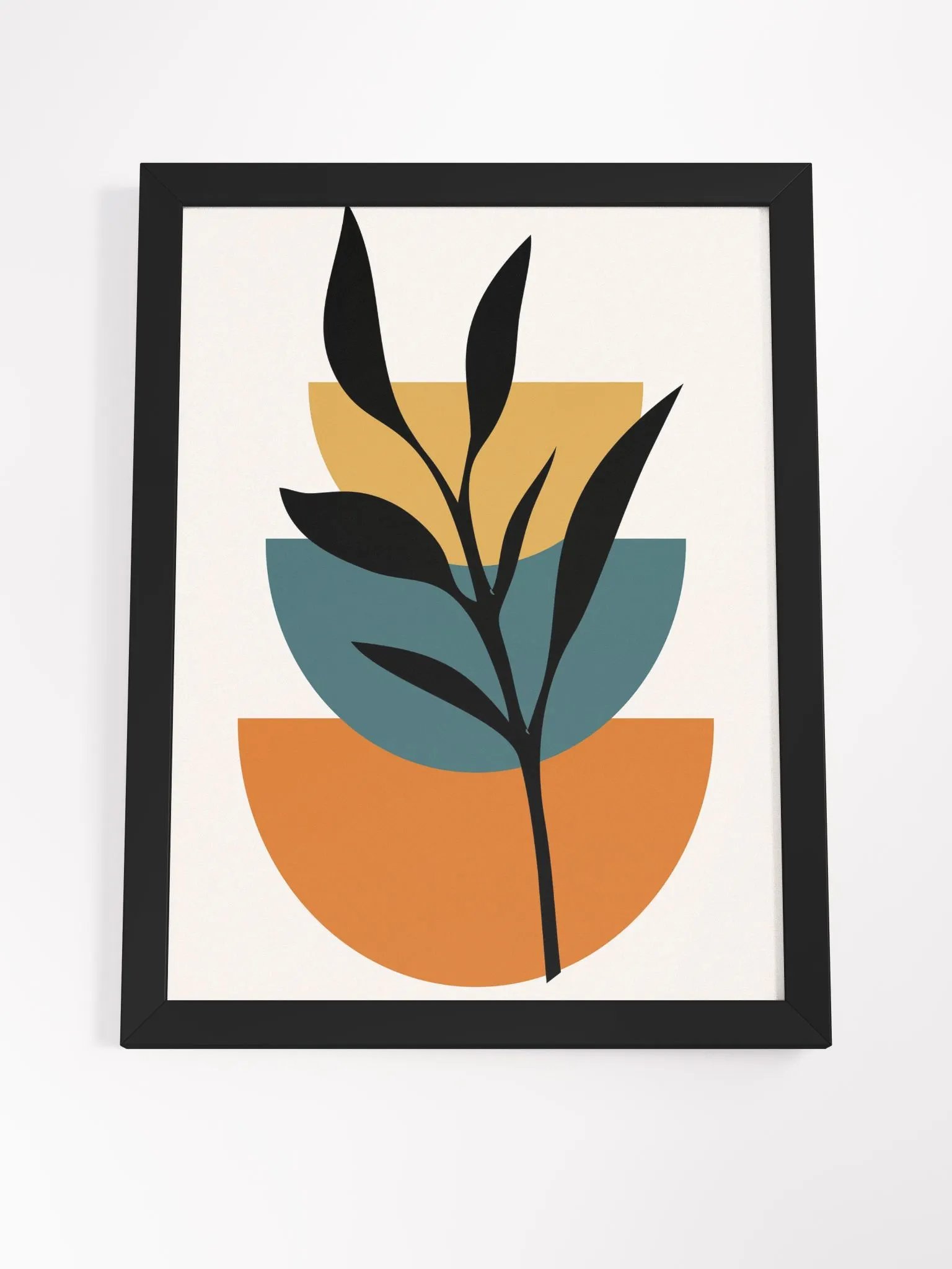 Abstract Botanical Bliss Framed Poster product image (46)