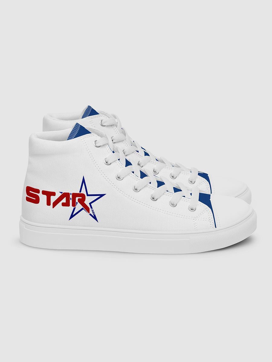 [star011merch] Women’s high top canvas shoes product image (6)
