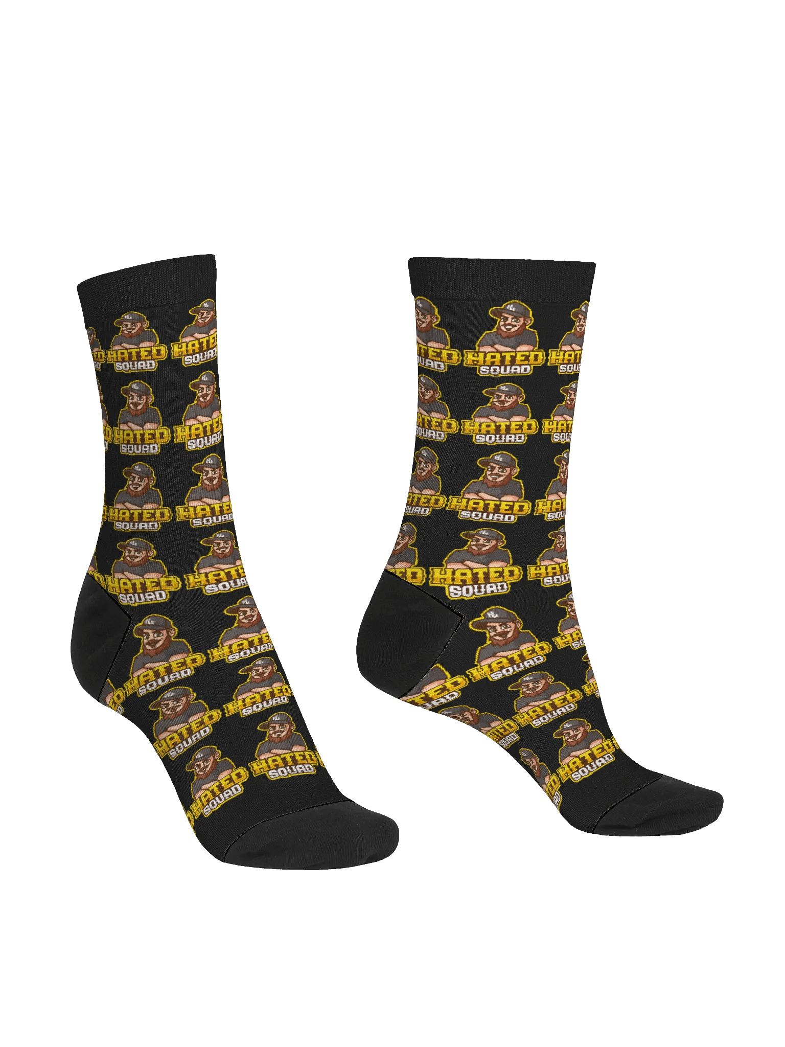 Hated Squad Crew Neck Socks product image (3)