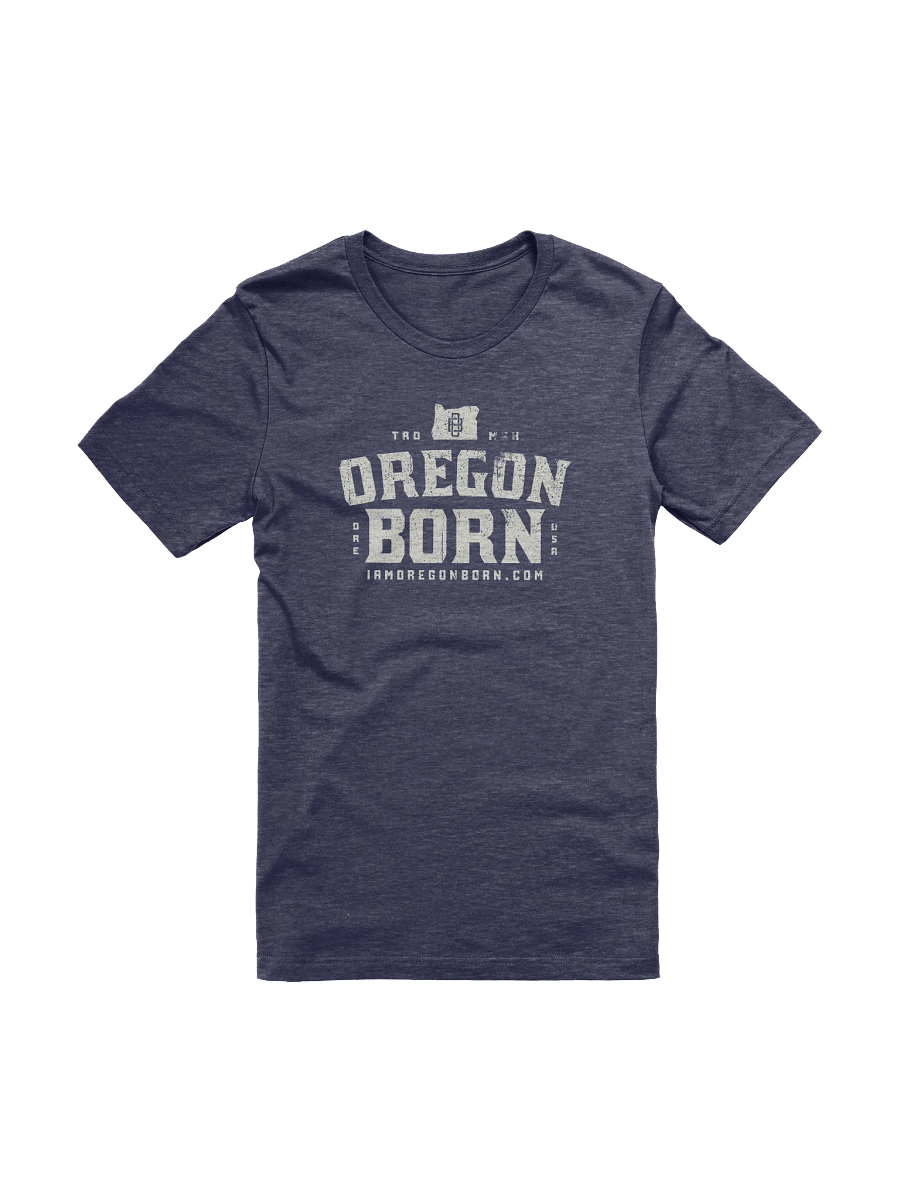 Vintage Collegiate Oregon Born T-Shirt product image (1)