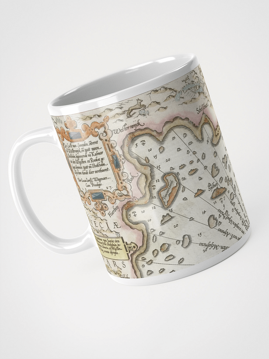 Vintage Nautical Map Mug product image (3)