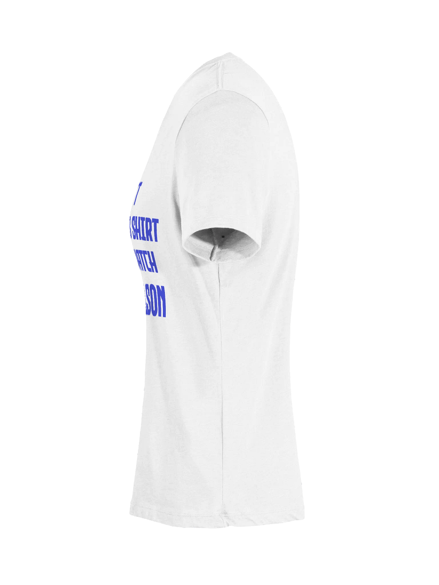 I Don't Wear This Women's V-Neck (Blue Text) product image (48)