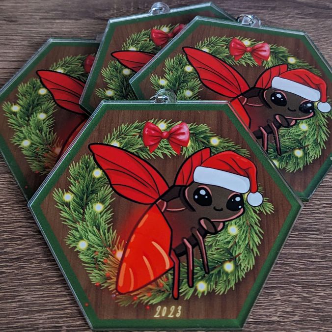 2024 Fox Den Holiday Ornament product image (2)