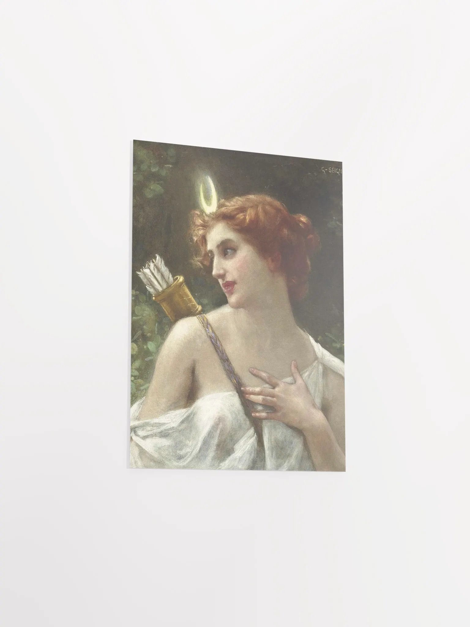 ''Portrait of Diana the Huntress'' by Guillaume Seignac Poster product image (2)