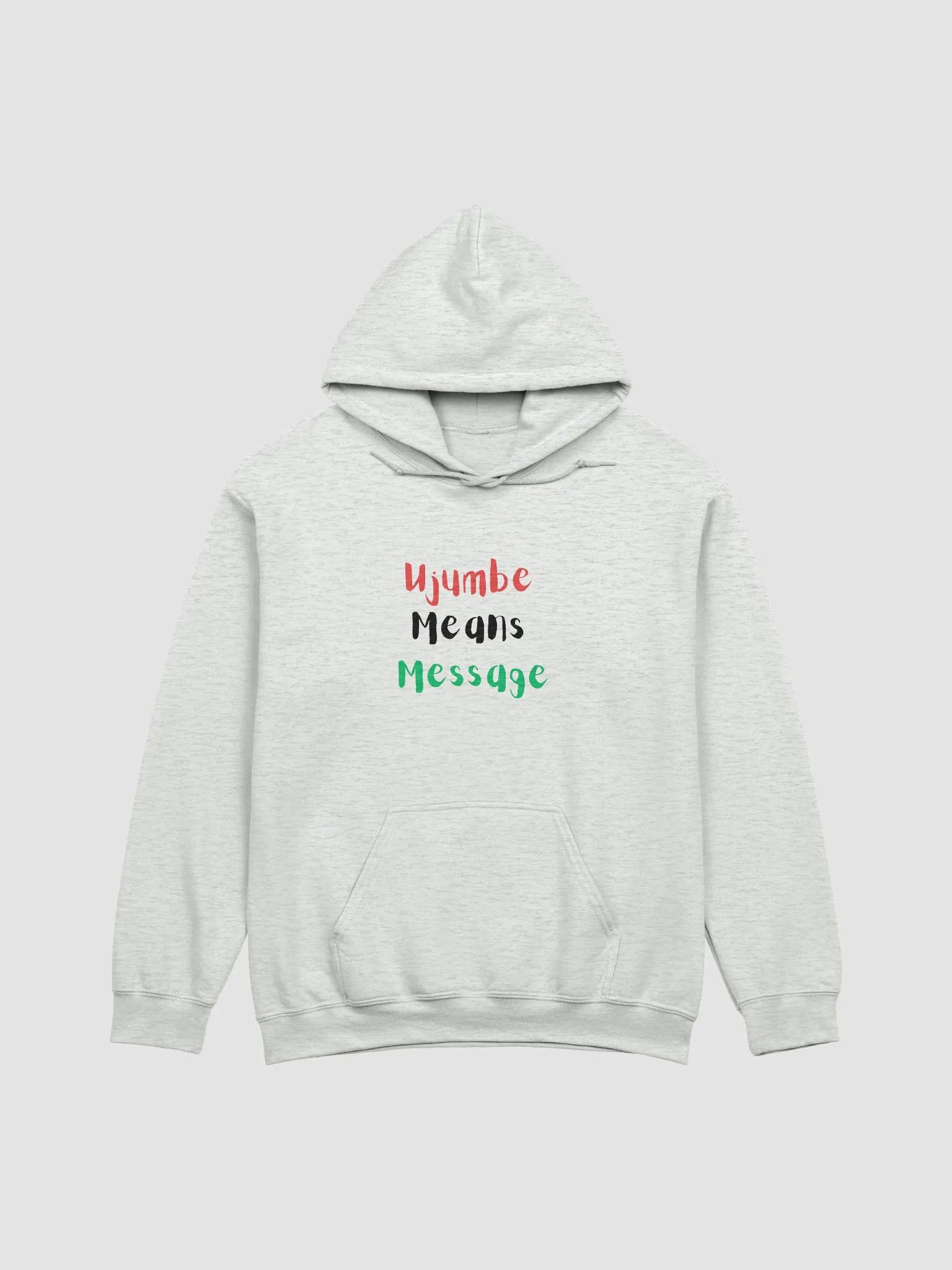 Ujumbe Means Message Classic Hoodie product image (2)